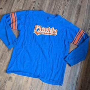 Florida Gators, Long Sleeve Jersey style Shirt, Men's size 2XL